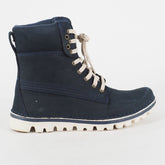 Womens Timberland 6 Inch Brookton A14D3 Navy Leather Lace Casual Walking Boots